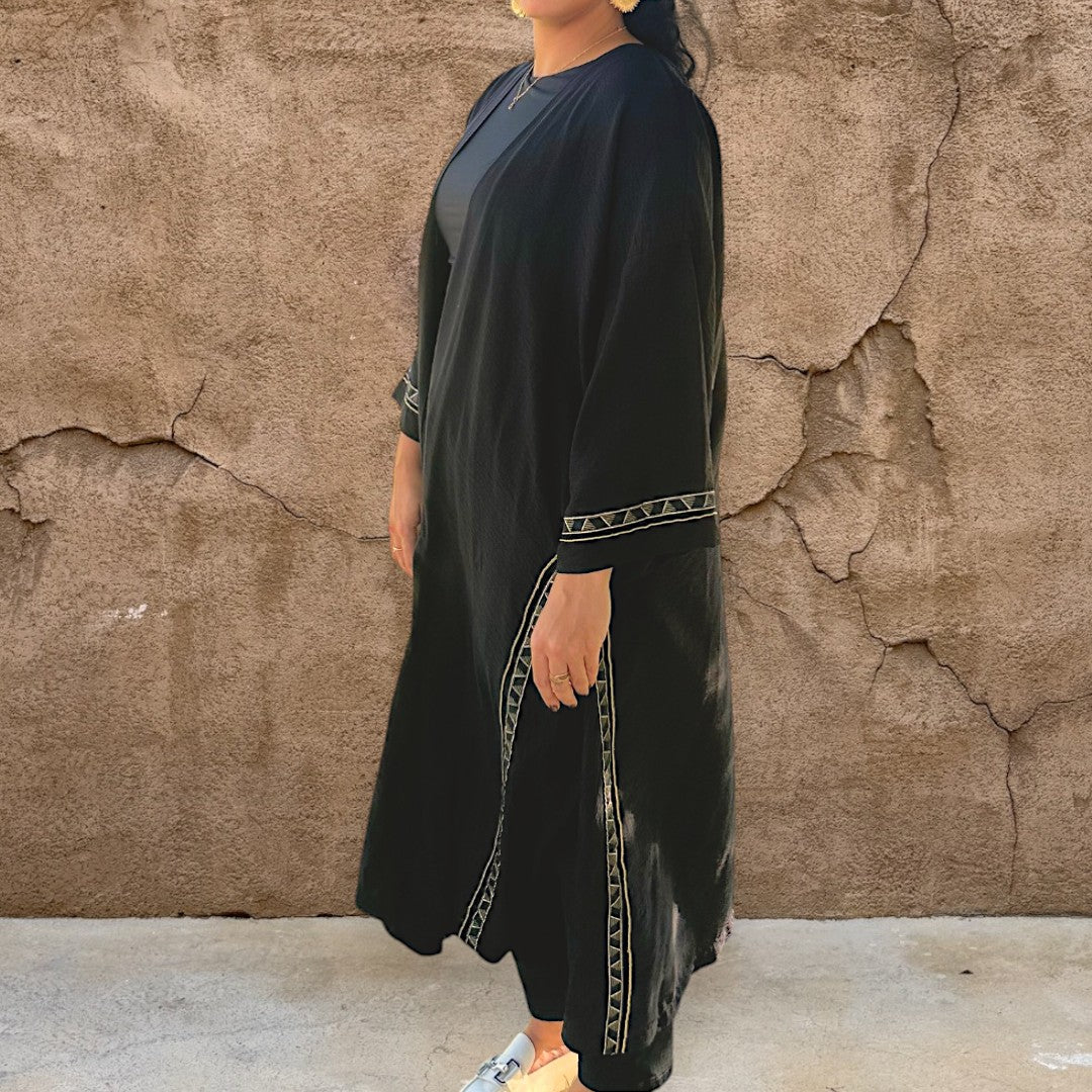 Black Gold Essence Abaya